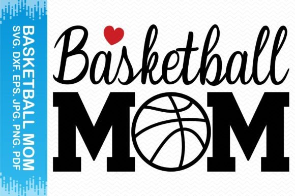 Basketball Mom Clipart: Graphics for Crafts
