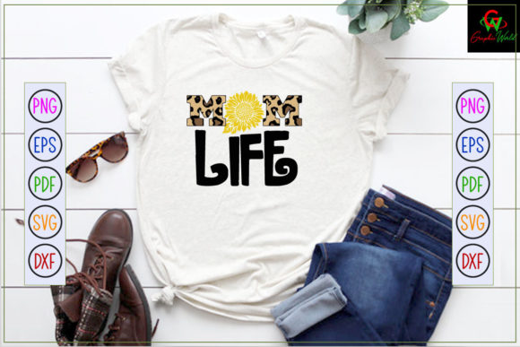 Mom Life Sublimation Svg: Graphics for Crafts