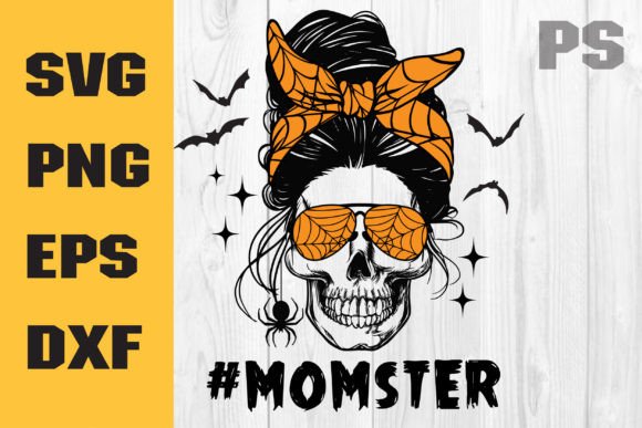 Momster SVG: Halloween Graphics for Crafts