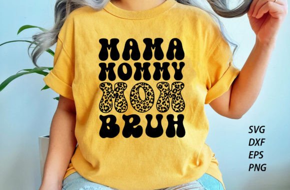 Retro Mama SVG for Crafts and Graphics