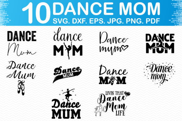 Review: 10 Dance Mom Clipart for Embroidery Projects