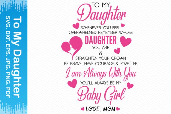 To My Daughter Clipart: A Designer's Review for Embroidery
